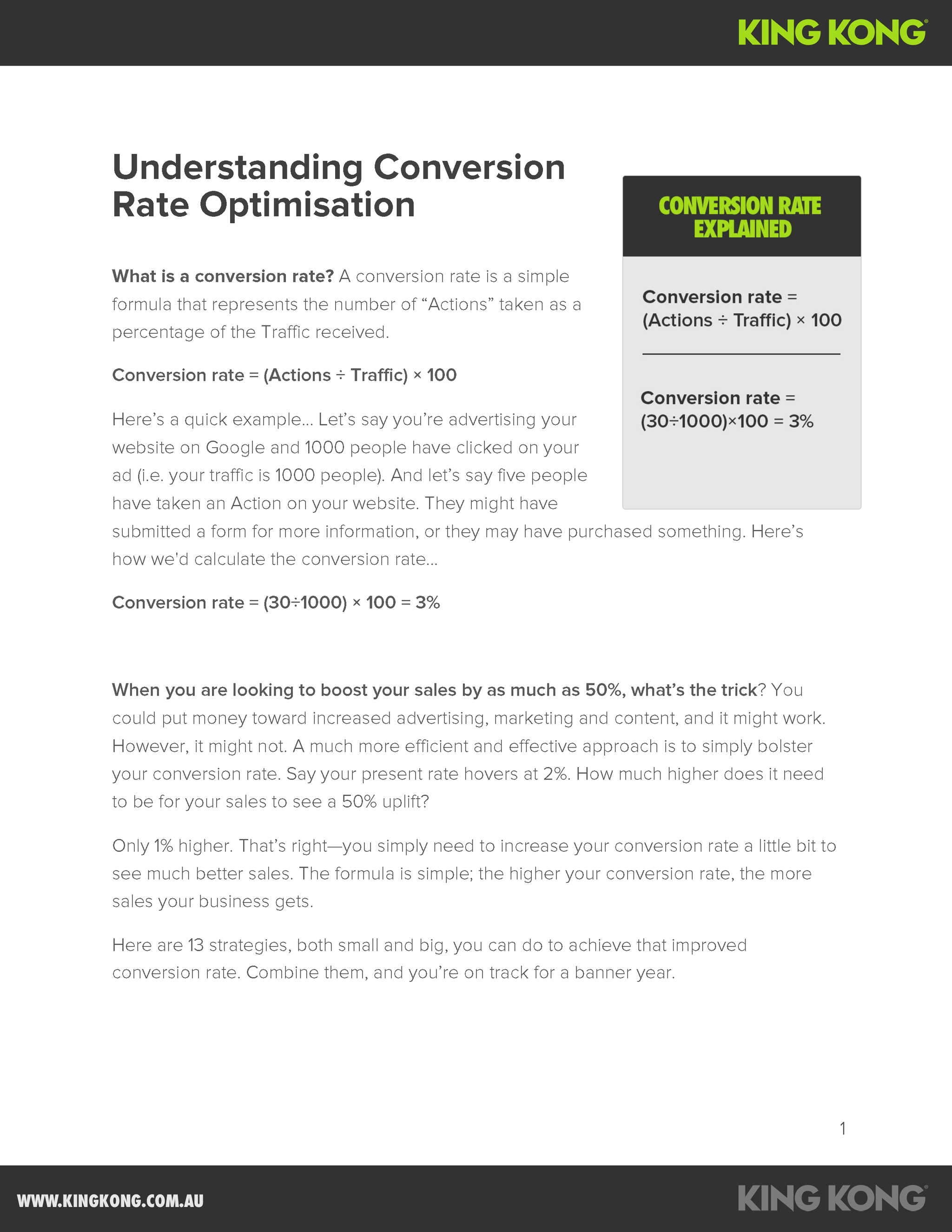 13 Bulletproof Strategies to Improve Conversion - Fireflies