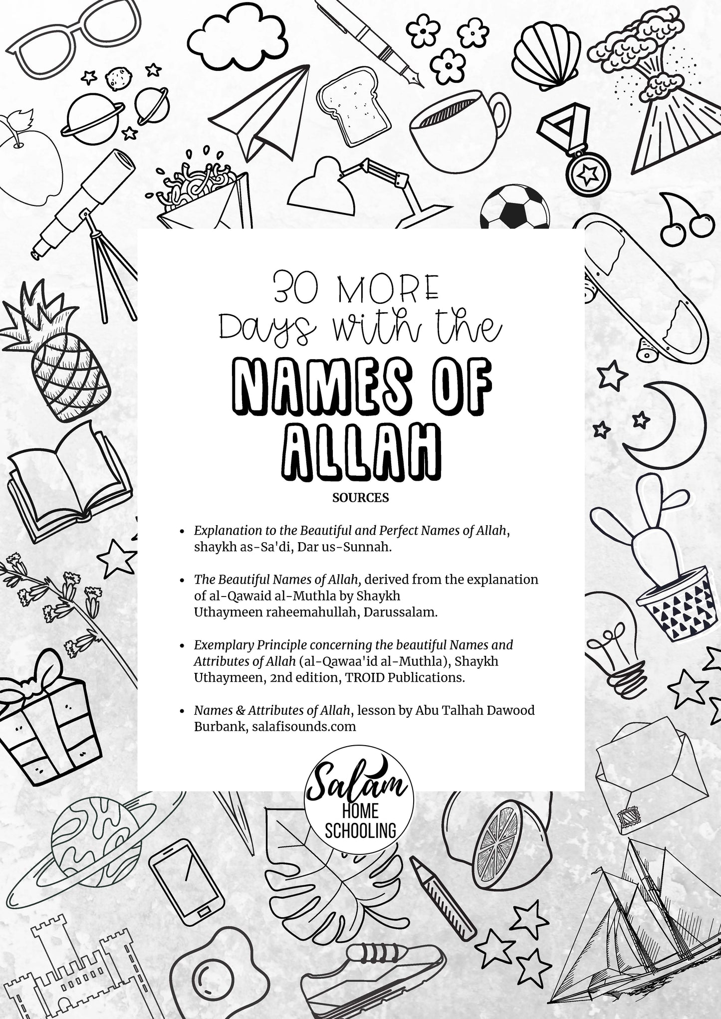 30 More Days with the Names of Allah - Fireflies