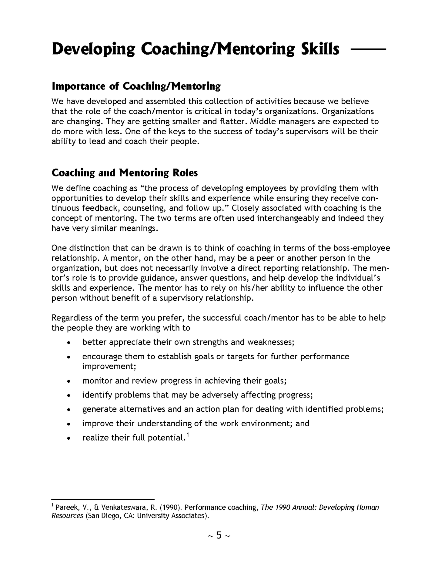 50 Activities for Coaching and Mentoring - Fireflies