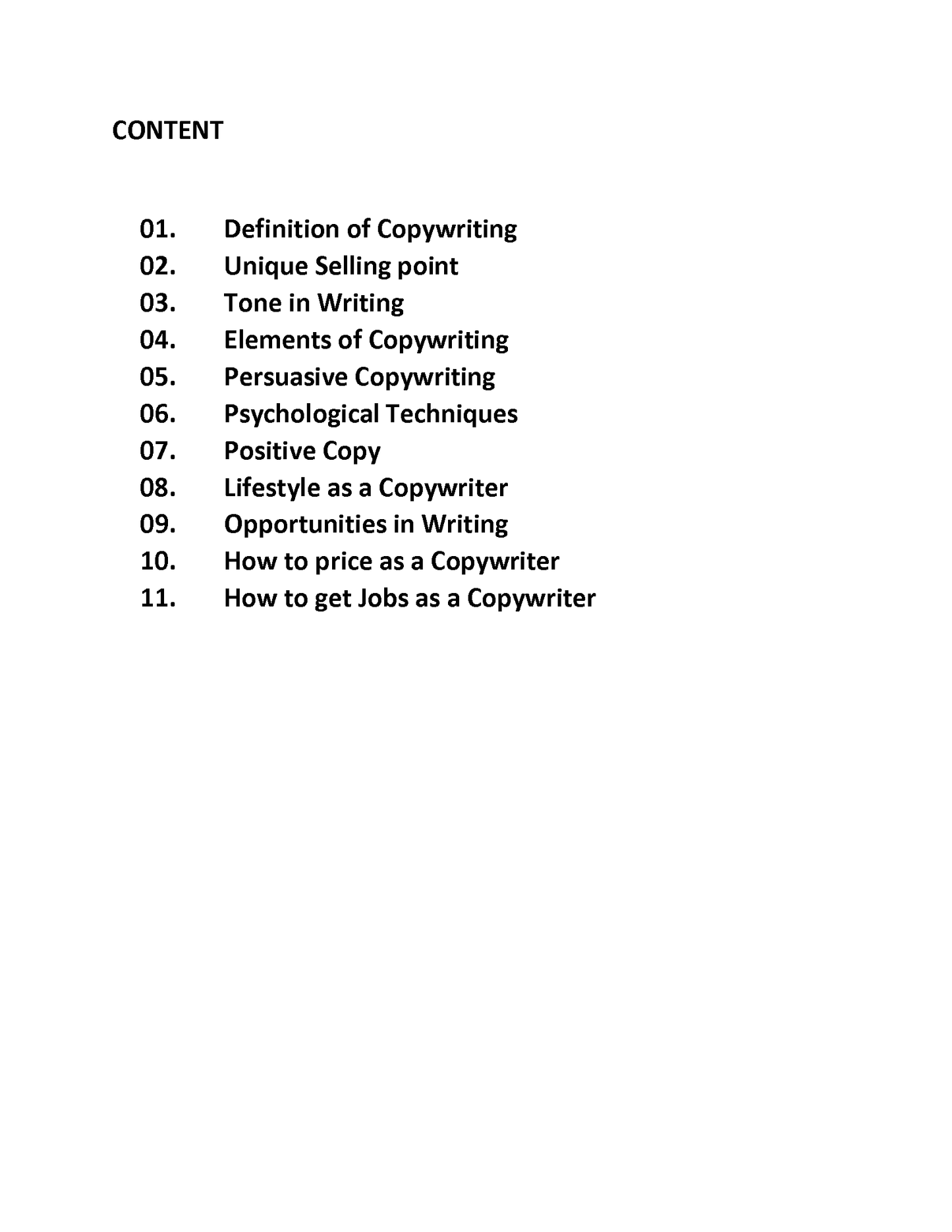 A to Z of Copywriting - Fireflies