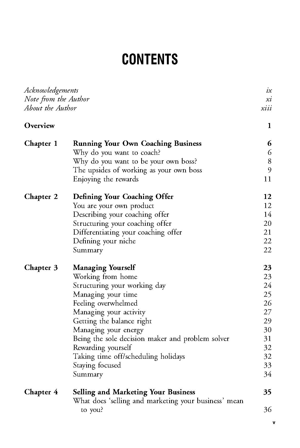 Starting and Running a Coaching Business - Fireflies
