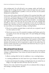 Starting and Running a Coaching Business - Fireflies