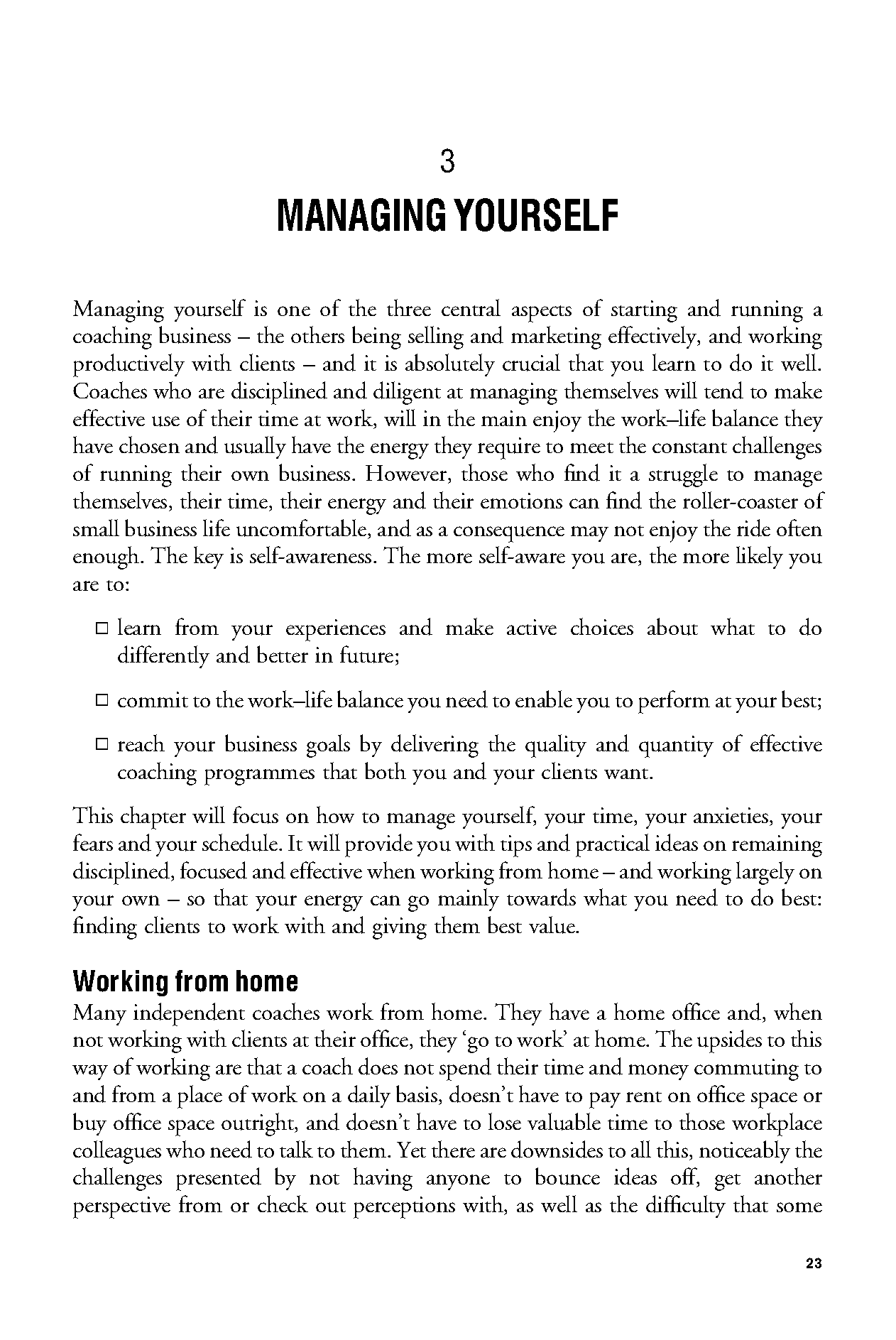 Starting and Running a Coaching Business - Fireflies