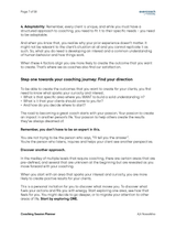 Coaching Session Planer - Fireflies