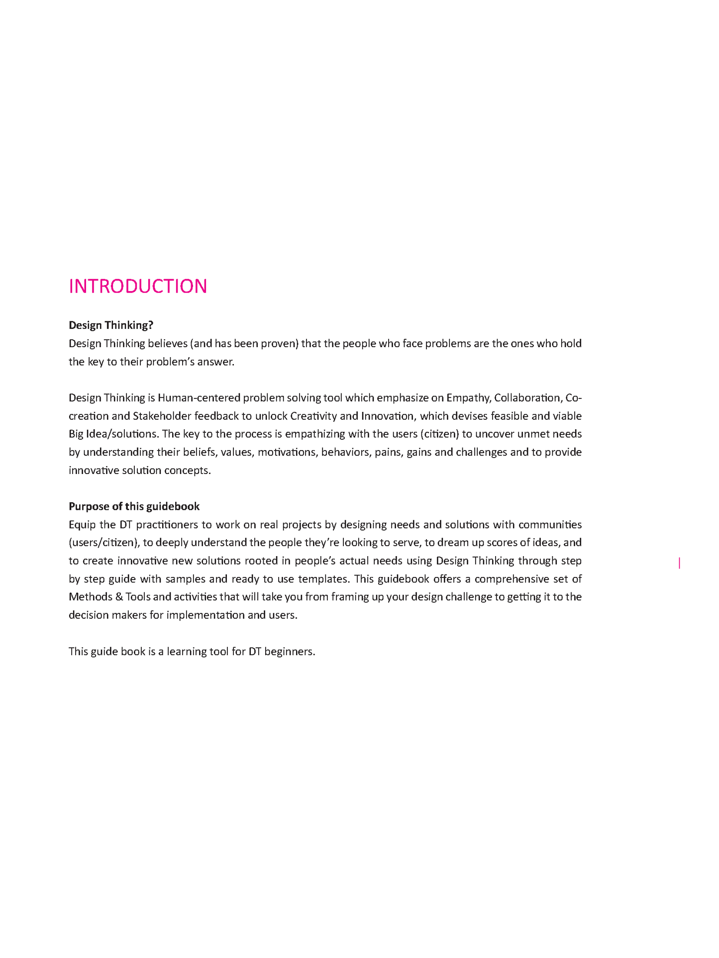 Design Thinking The Guidebook - Fireflies
