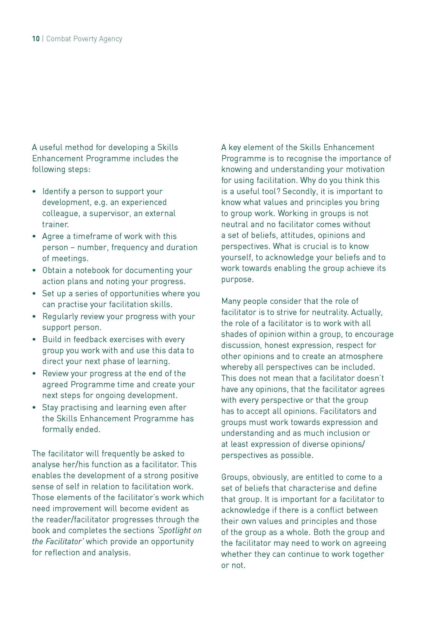 Developing Facilitation Skills - Fireflies