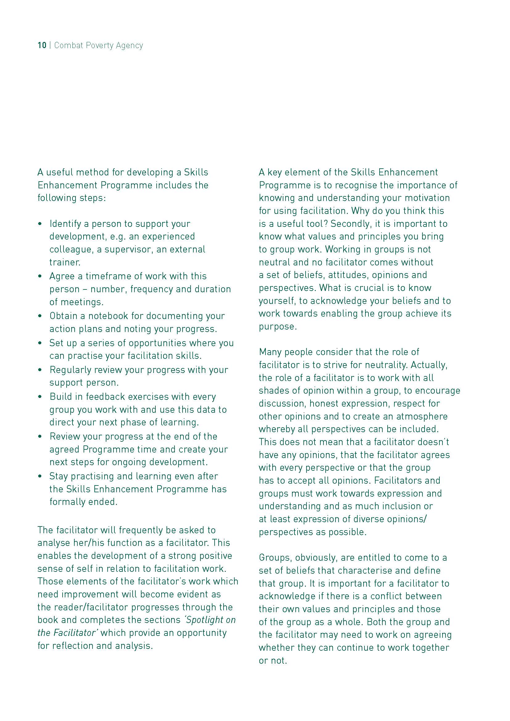 Developing Facilitation Skills - Fireflies