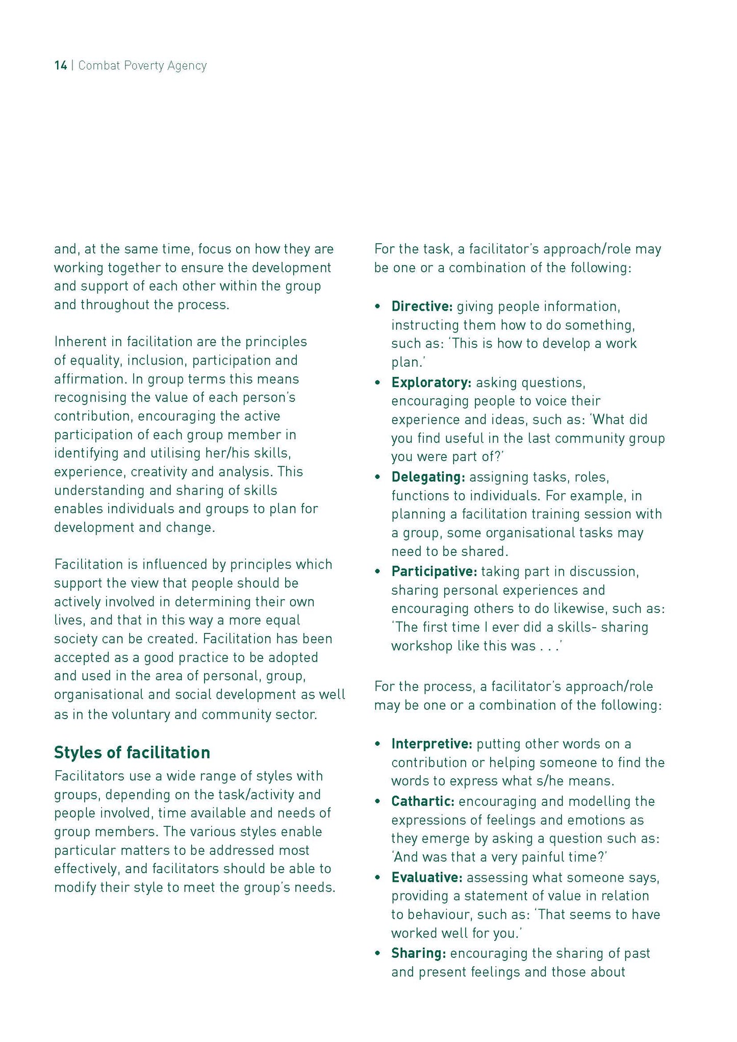 Developing Facilitation Skills - Fireflies