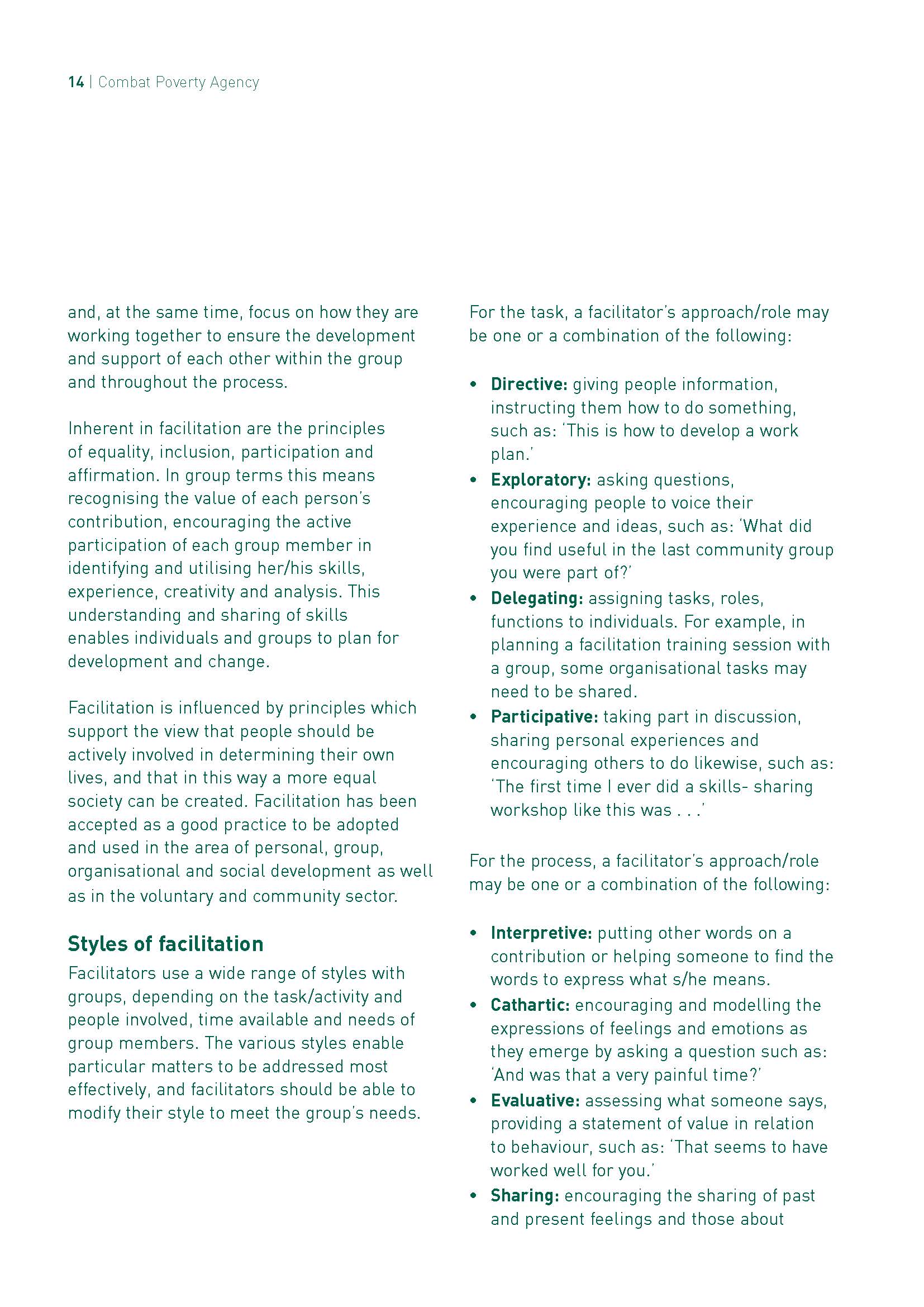 Developing Facilitation Skills - Fireflies