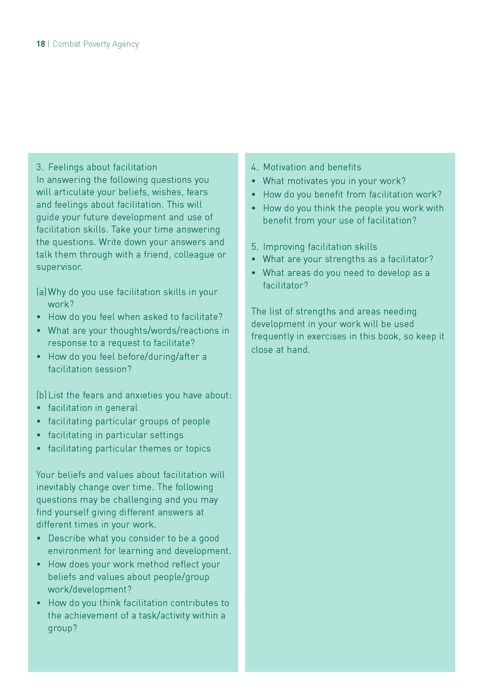 Developing Facilitation Skills - Fireflies