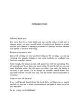 Fireflies dopamine detox ebook page with textual content and clean design illustrating mental clarity and focus.
