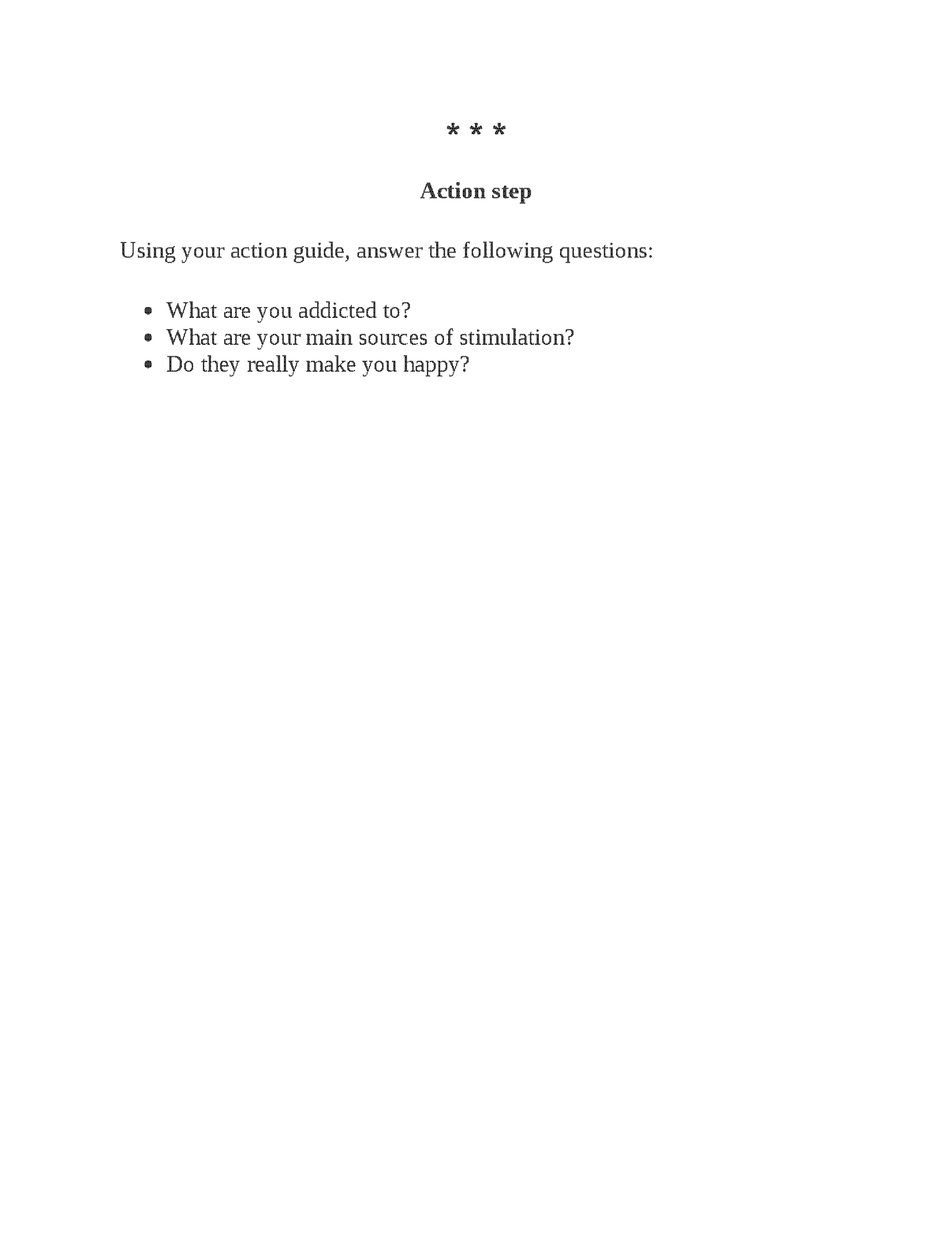Open ebook page showing "Dopamine Detox" by Fireflies, featuring text and illustrations on reducing digital overstimulation.