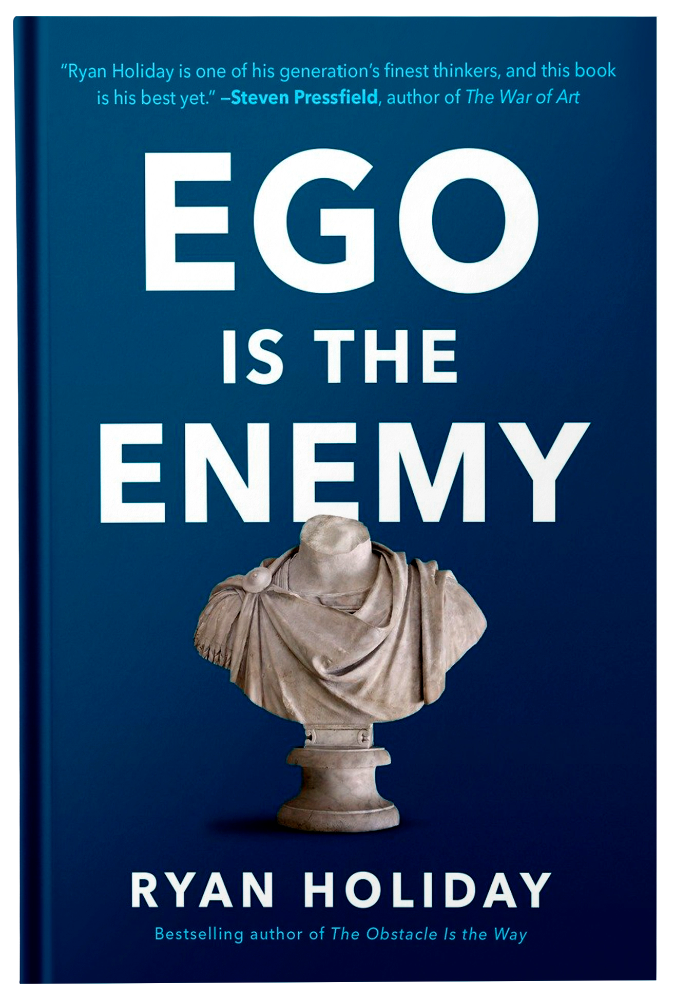 Ego is the Enemy ebook by Fireflies, featuring a cover with bold typography and a minimalist design on a dark background.