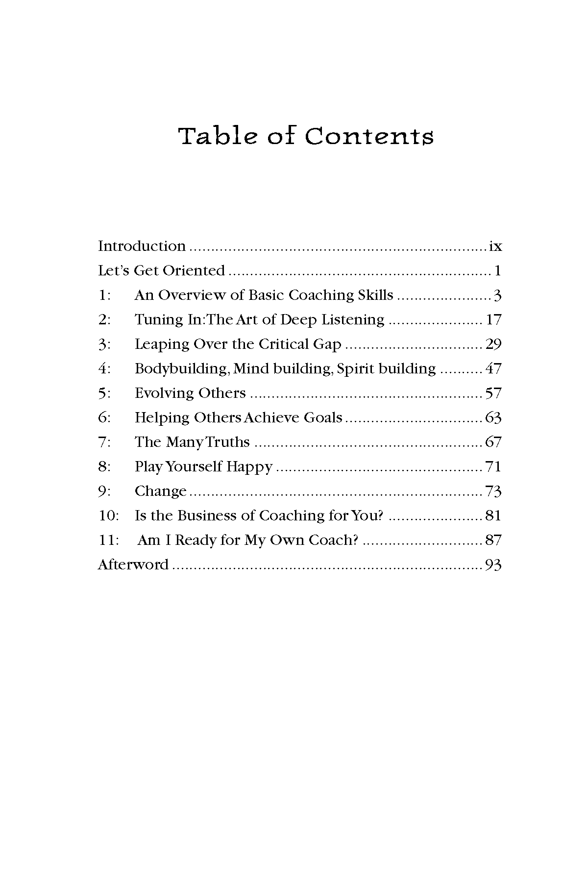 Coaching for an Extraordinary Life - Fireflies