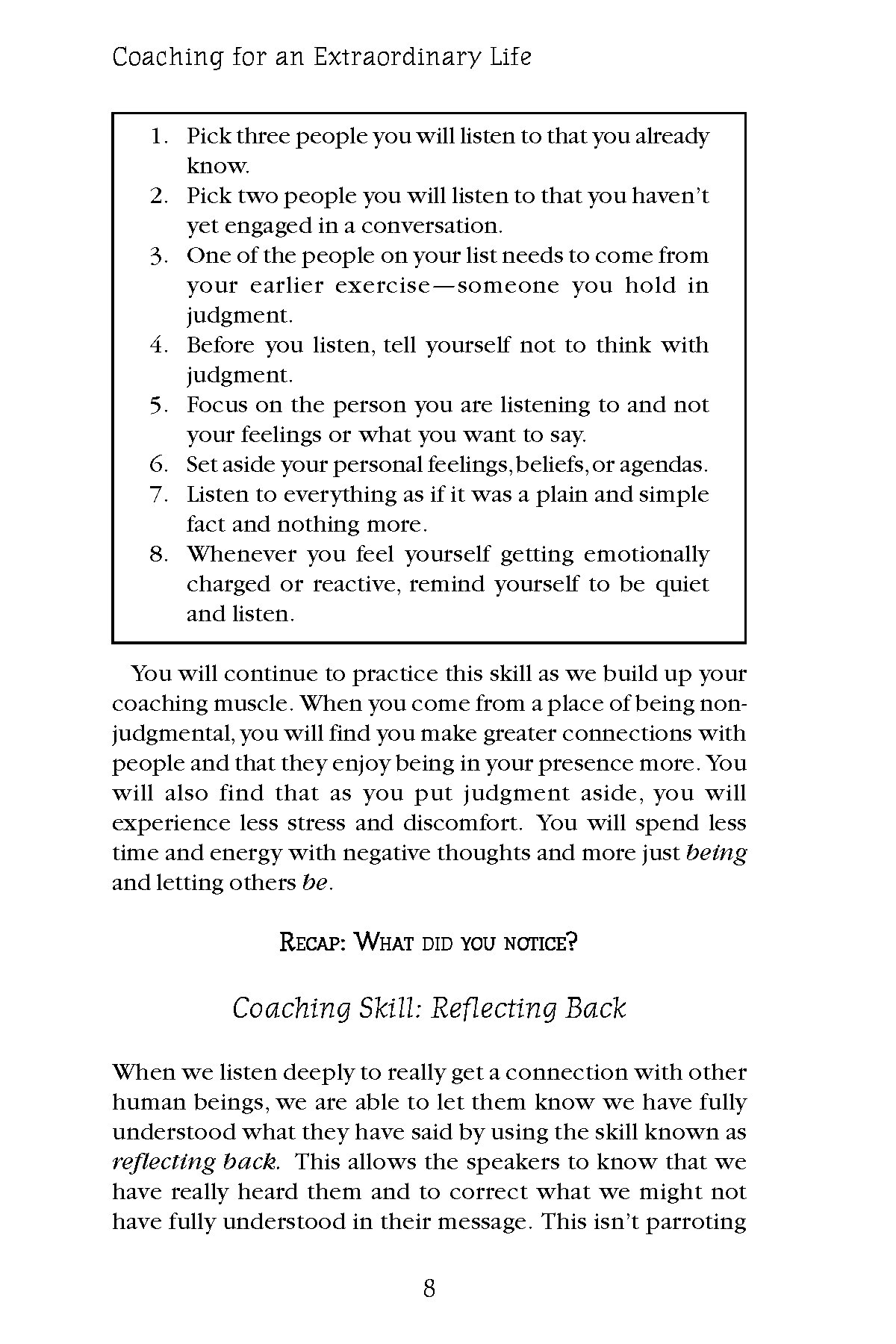 Coaching for an Extraordinary Life - Fireflies