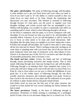 Screenshot of the "Finish What You Start" ebook by Fireflies, showing page 8 with text and design elements.