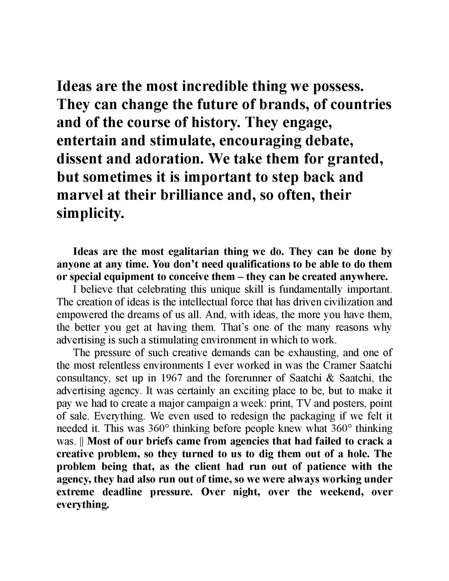 Hegarty on Advertising - Fireflies