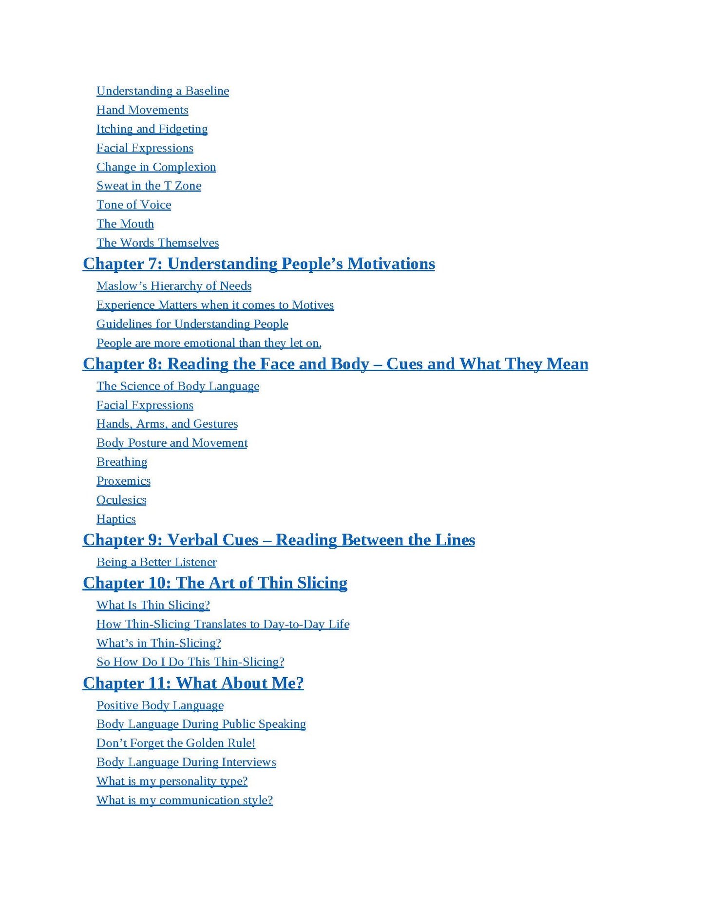 How To Read People Like A Book - Fireflies