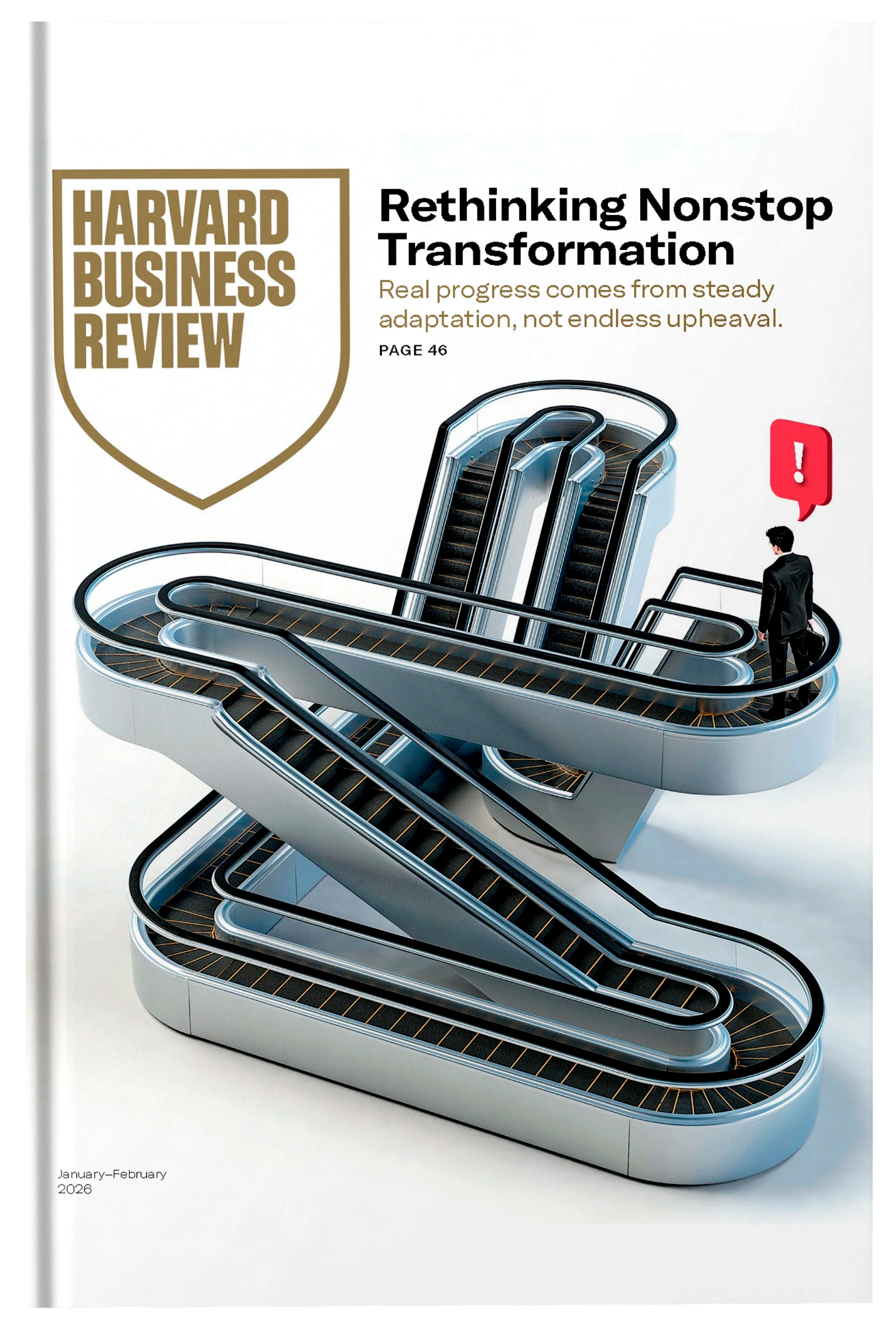 Fireflies Harvard Business Review January February 2026 eMagazine cover featuring business and leadership articles.