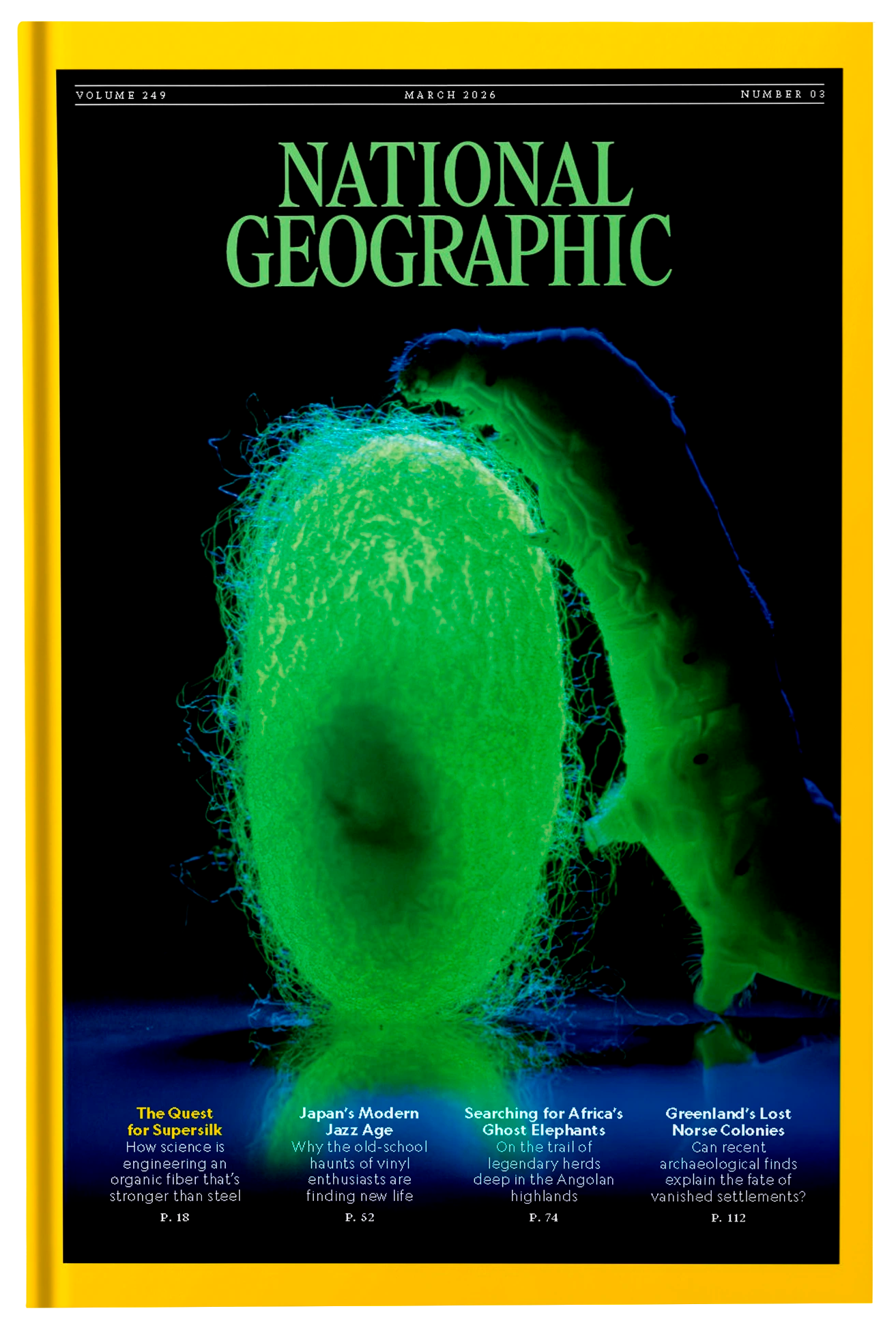 Fireflies National Geographic UK March 2026 eMagazine cover featuring striking wildlife and scenic landscapes.