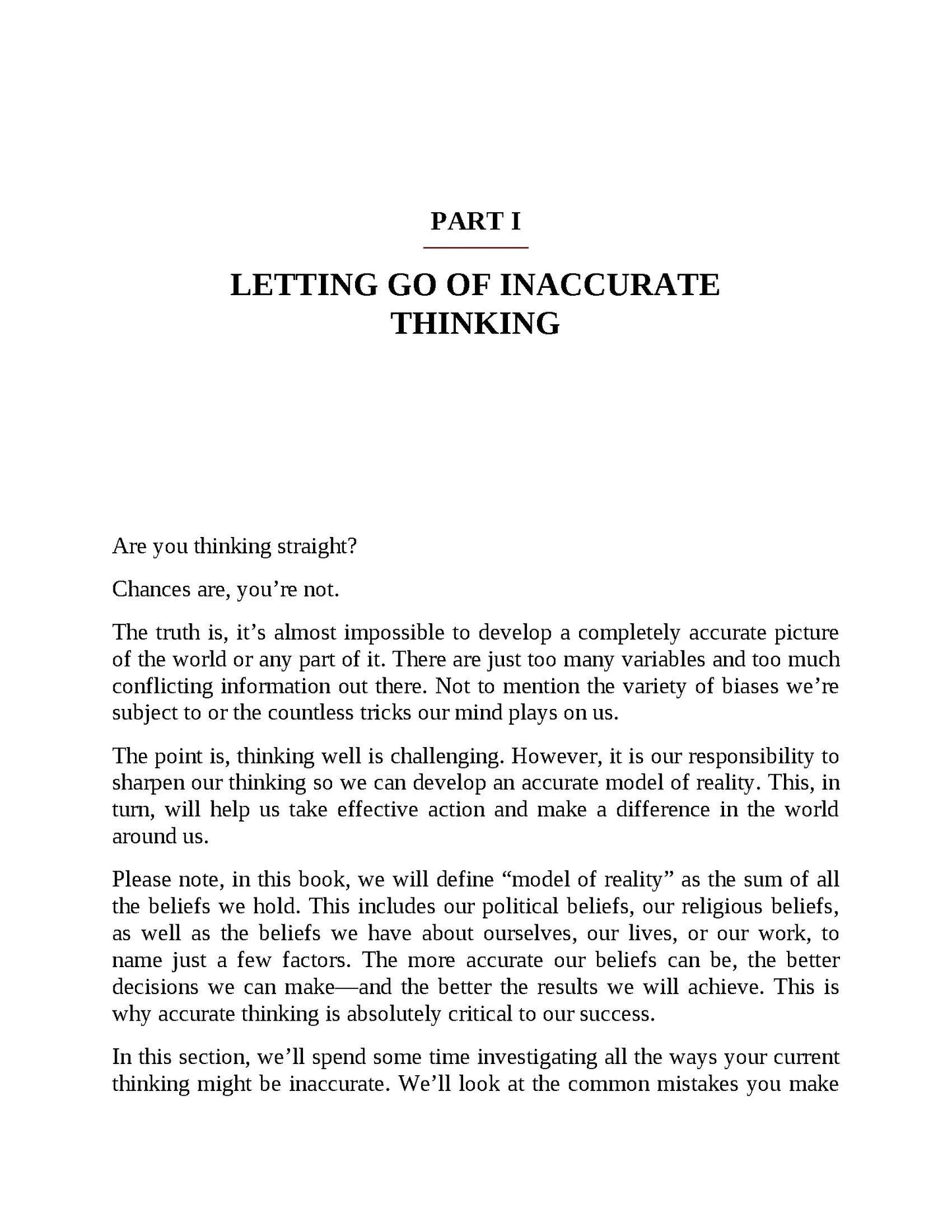 Master Your Thinking - Fireflies