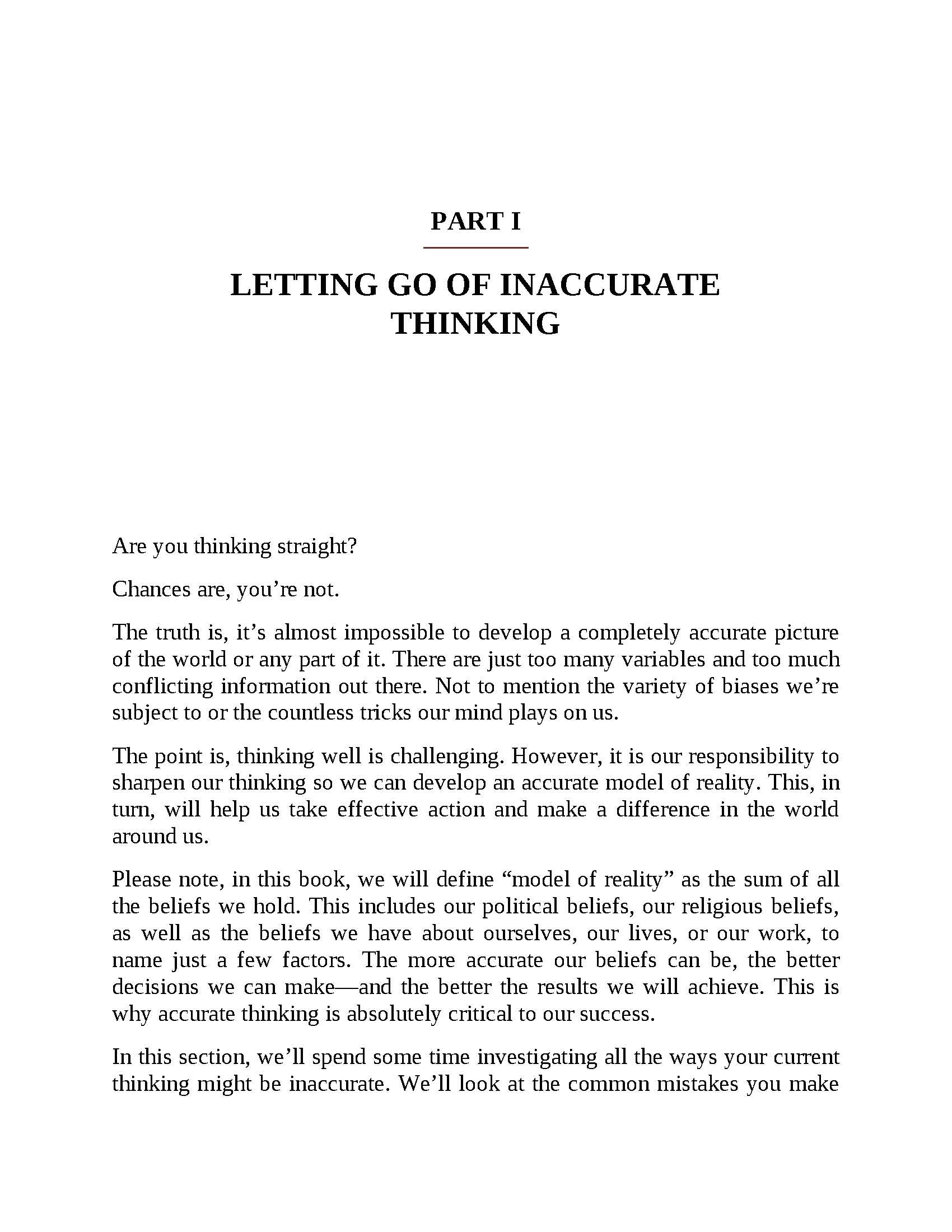 Master Your Thinking - Fireflies