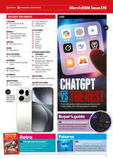 Cover of Fireflies PC PRO March 2026 eMagazine showing technology articles and digital magazine layout.