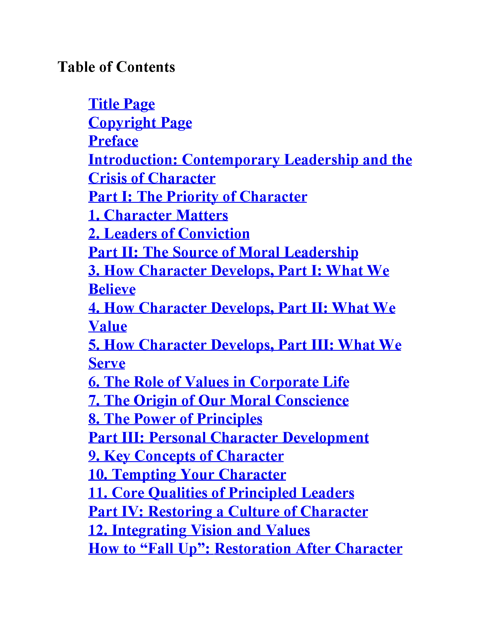 The Power of Character in Leadership - Fireflies