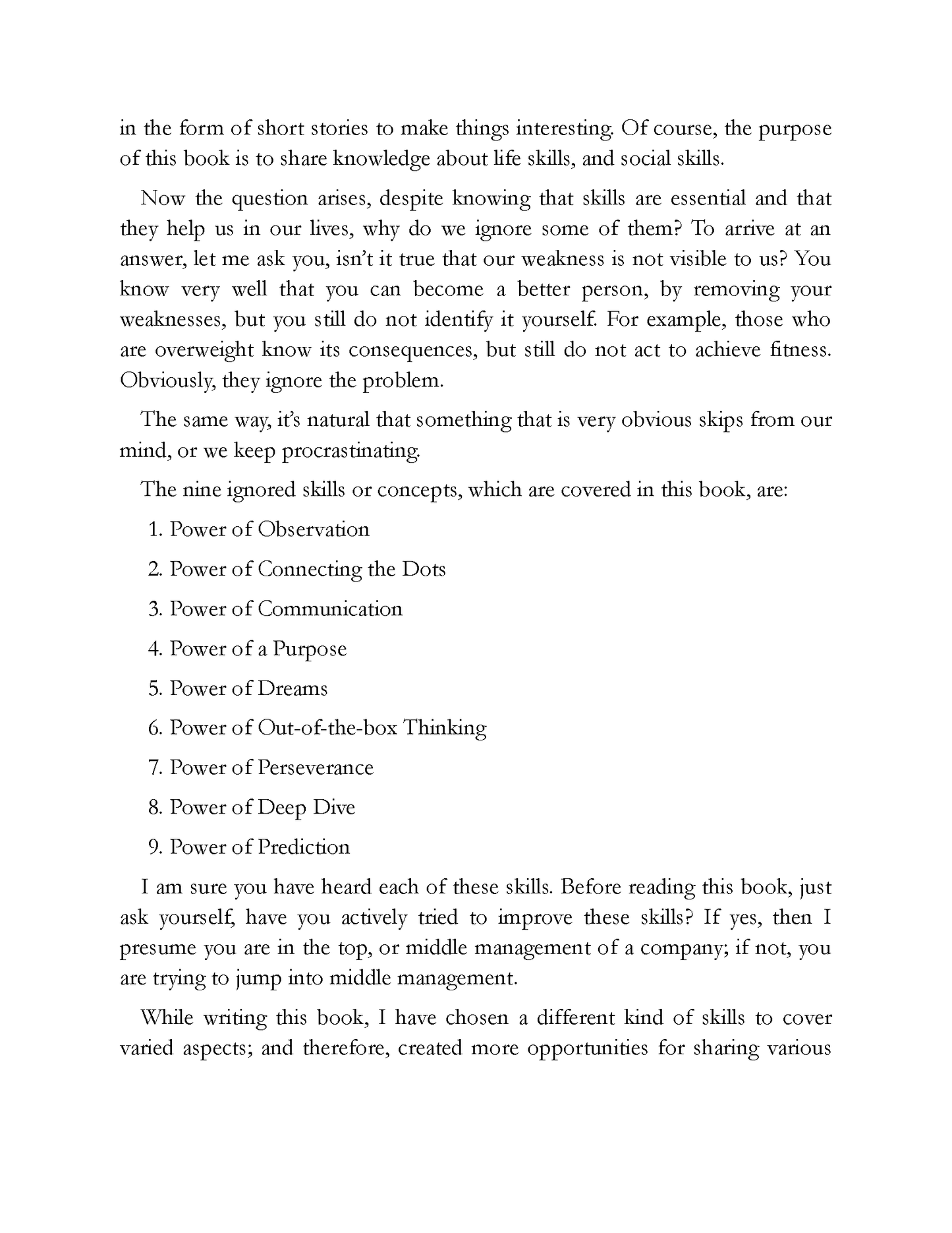 The Power of Ignored Skills - Fireflies