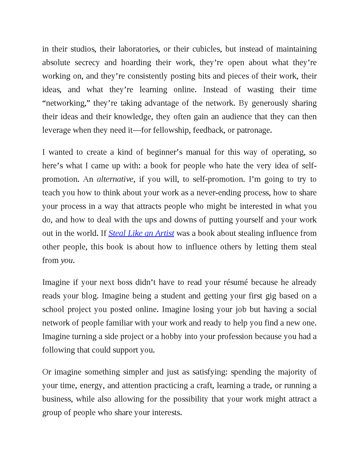 Show Your Work - Fireflies