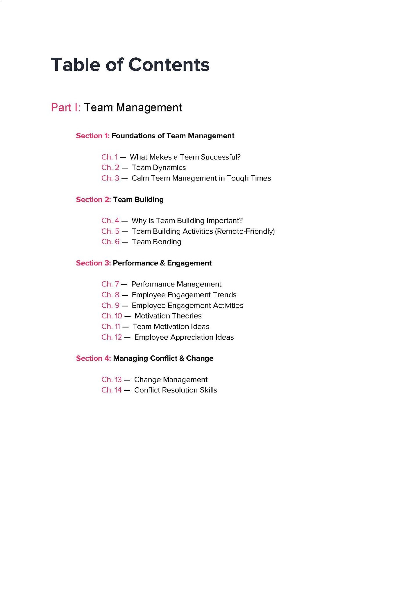 Team Management Playbook - Fireflies