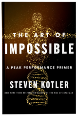 Cover image of the Fireflies ebook titled The Art of Impossible, featuring abstract artwork and motivational design.