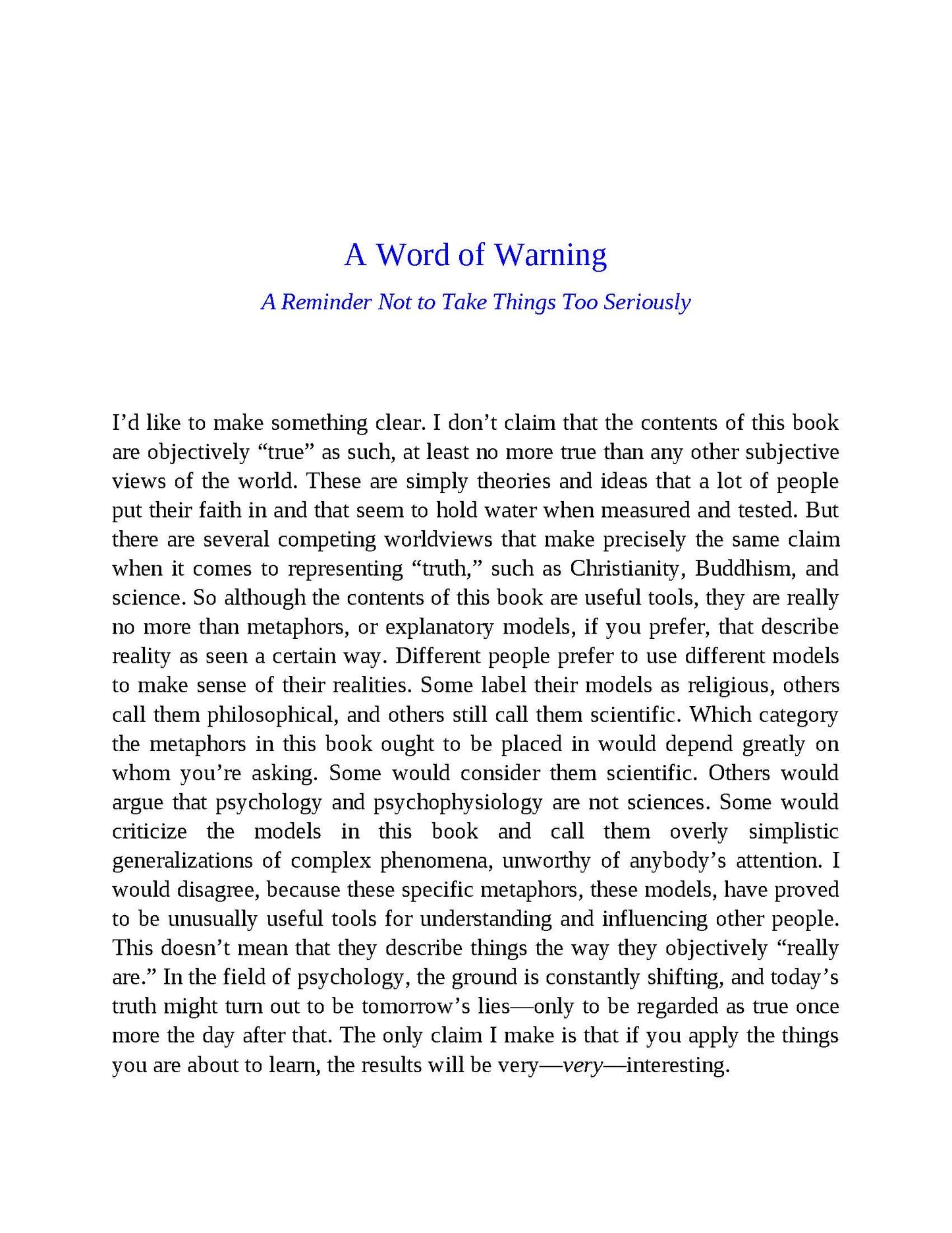 The Art of Reading Minds - Fireflies
