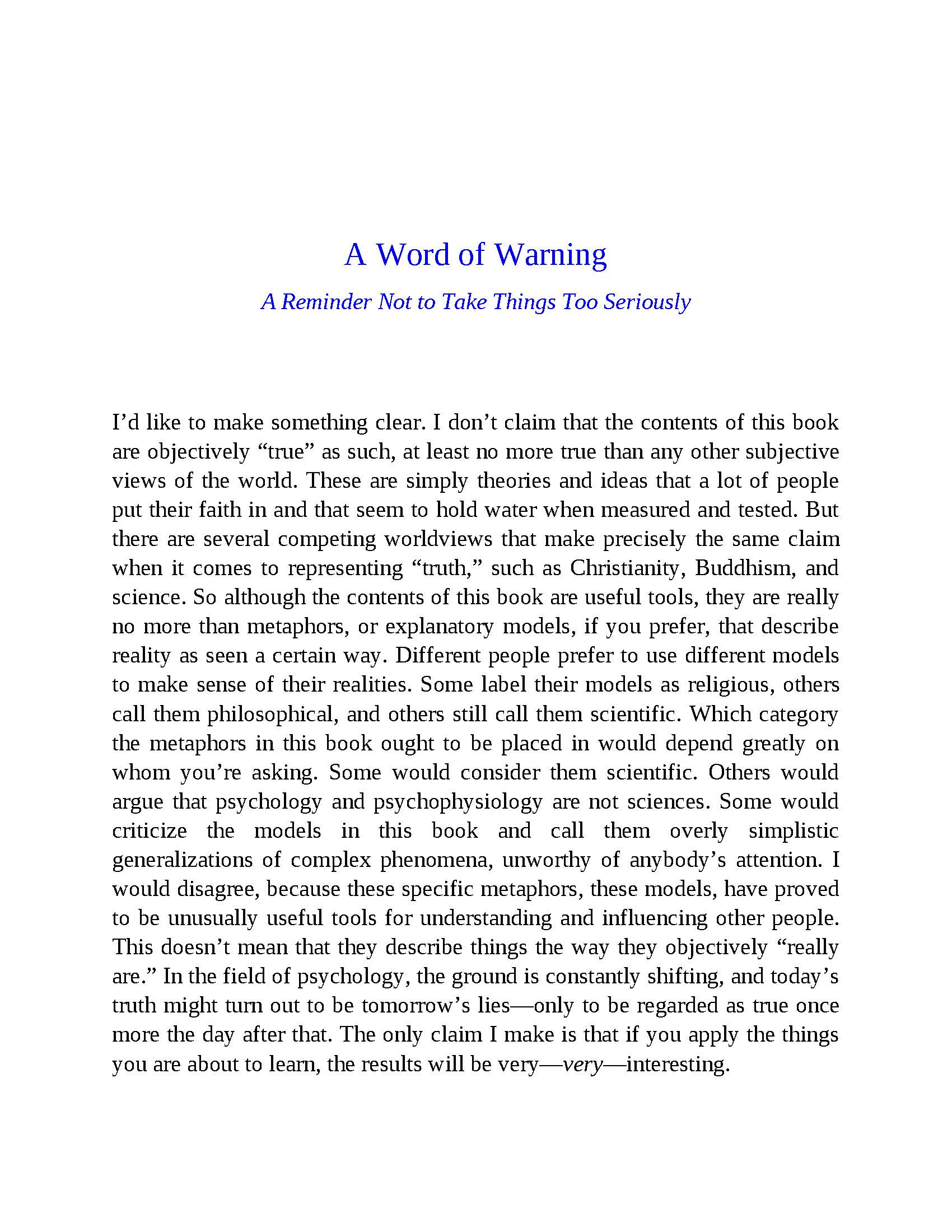The Art of Reading Minds - Fireflies