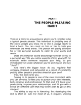 The Art of Saying NO - Fireflies
