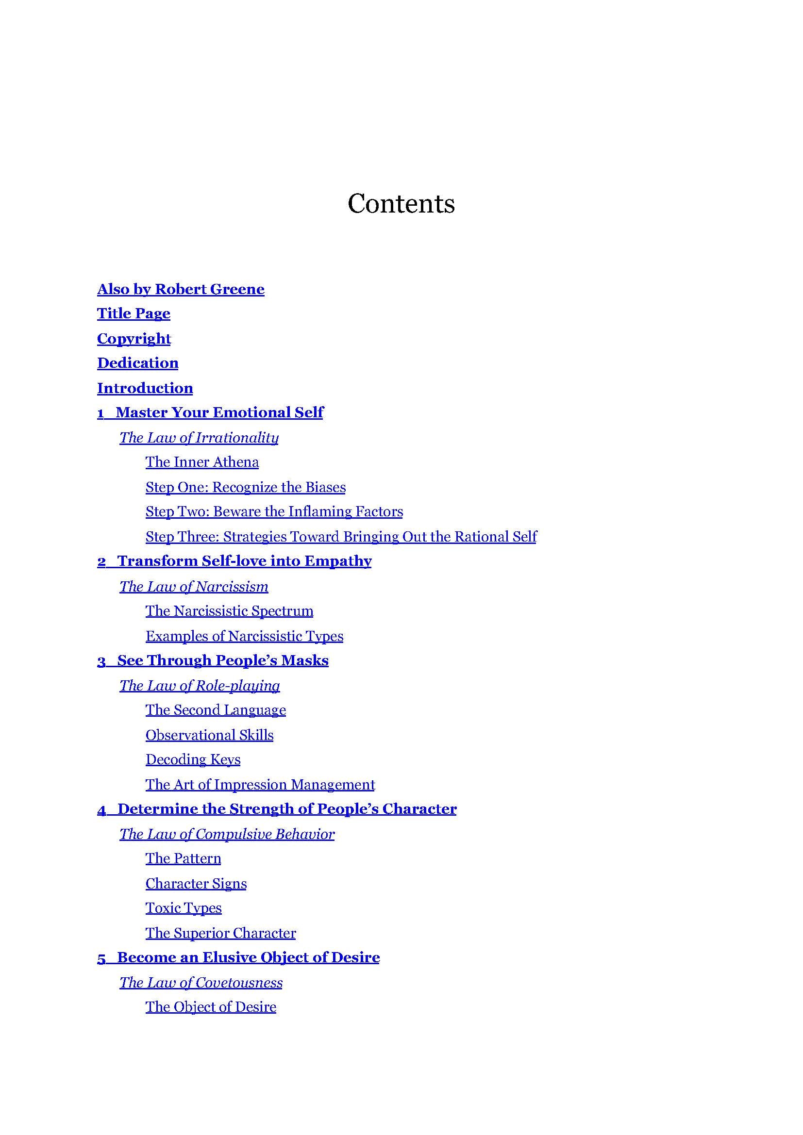 The Law of Human Nature - Fireflies