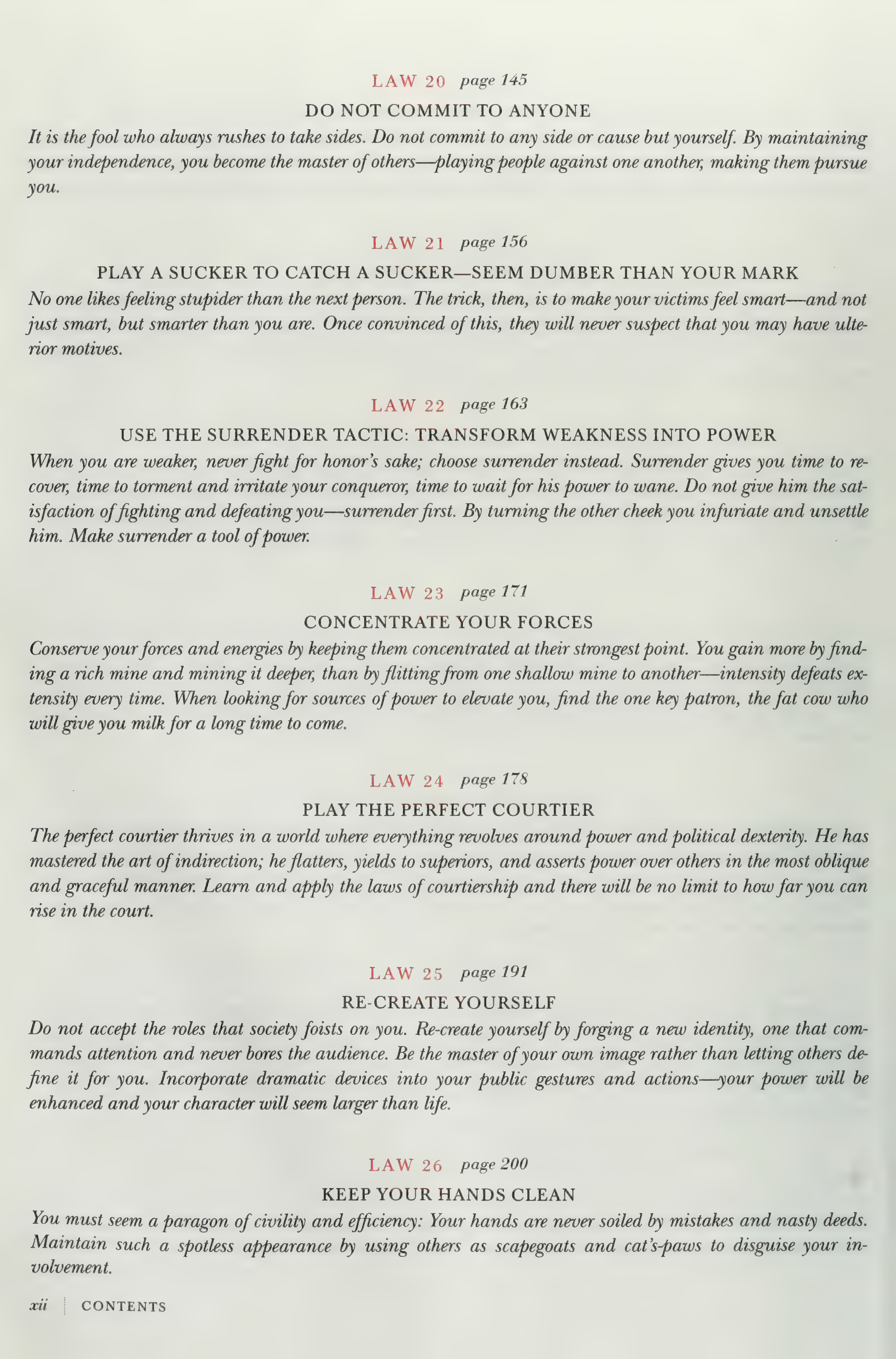 The 48 Laws of Power - Fireflies