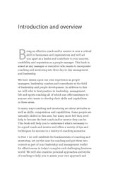 The Leader’s Guide to Coaching and Mentoring - Fireflies