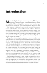 The Leadership Skills Handbook - Fireflies