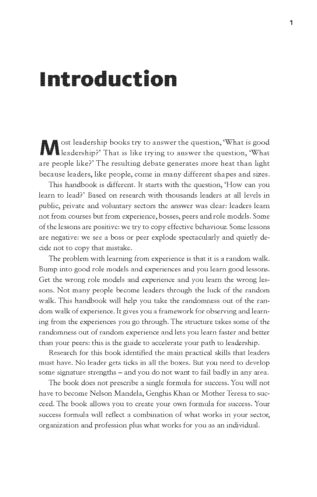 The Leadership Skills Handbook - Fireflies