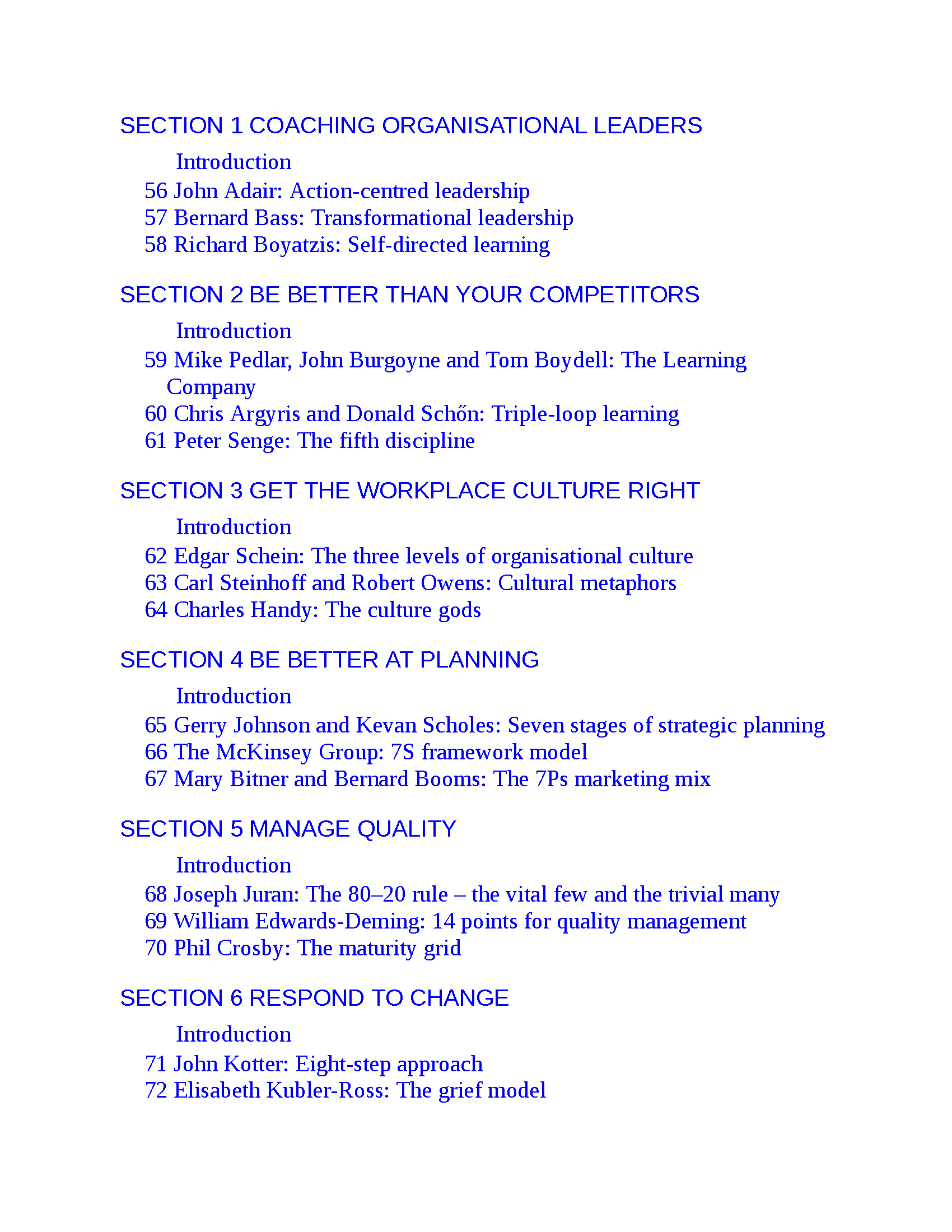 The Little Book of Big Coaching Models - Fireflies