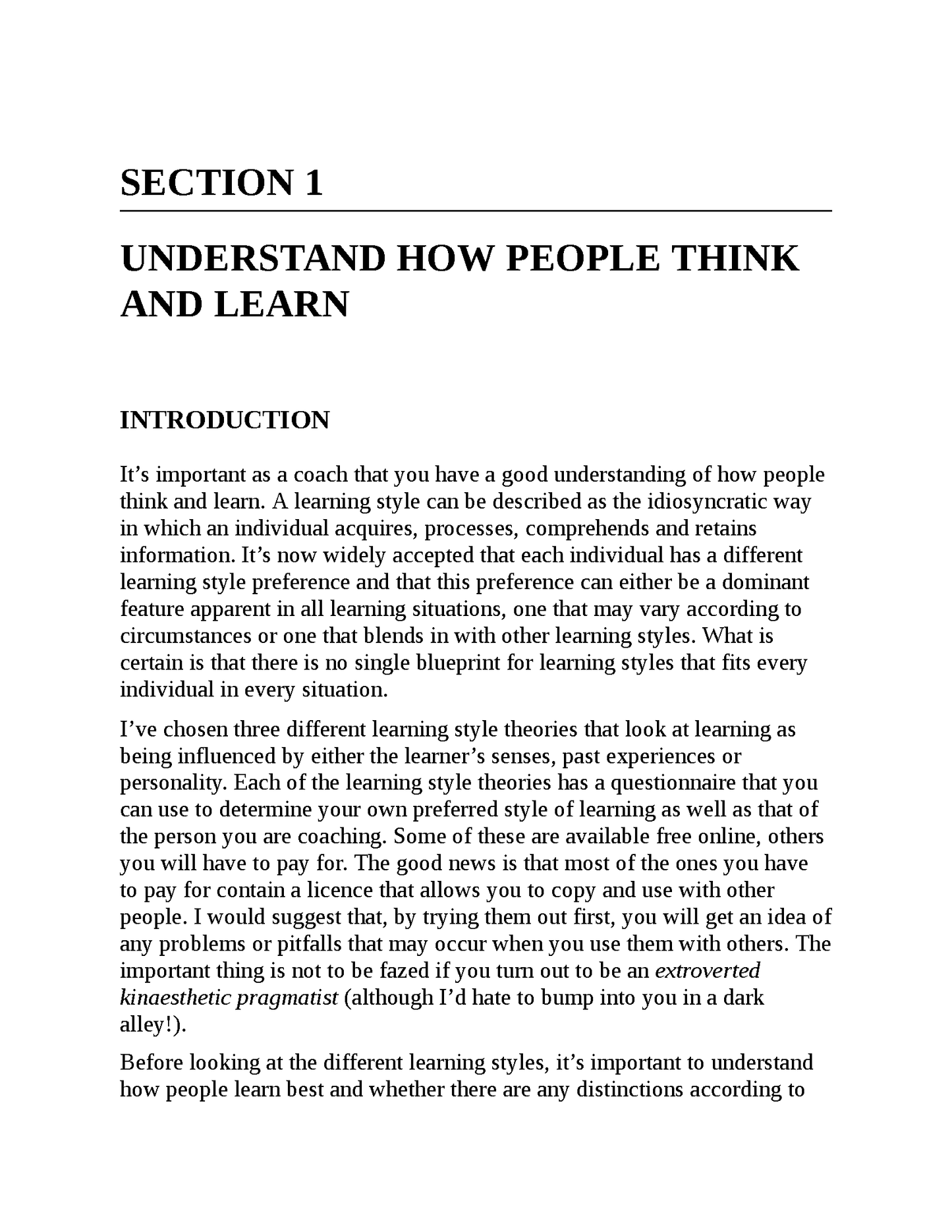 The Little Book of Big Coaching Models - Fireflies