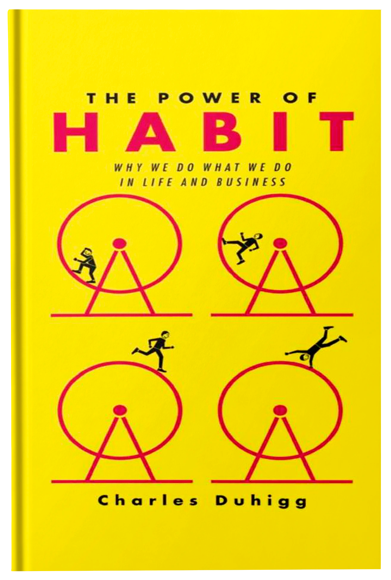 Digital ebook cover of "The Power of Habit" by Fireflies, featuring a sleek design with the book title and author name.