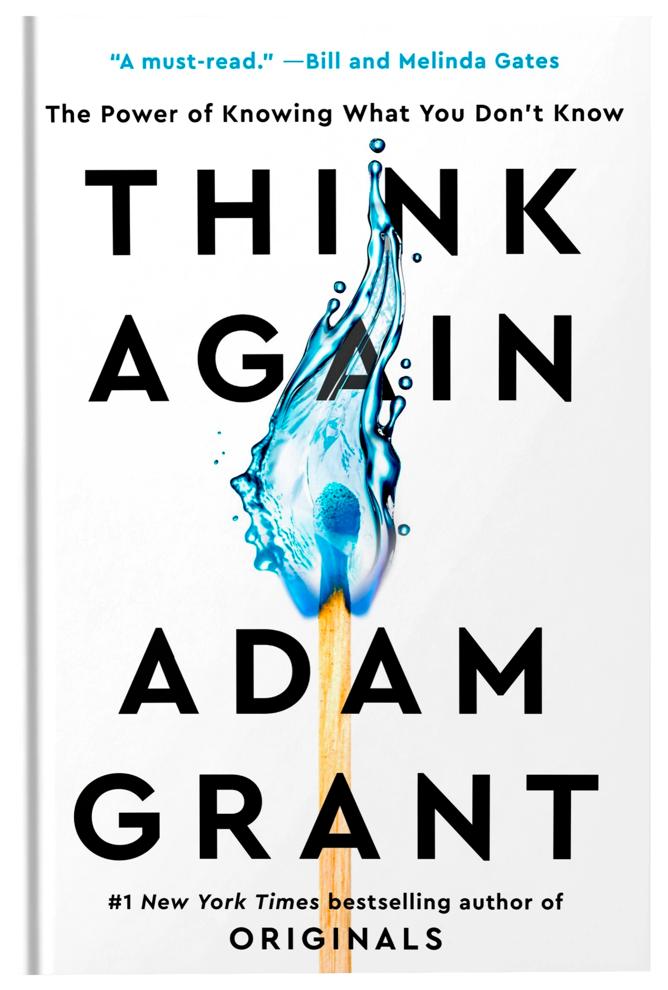 Cover image of the Think Again ebook by Fireflies, featuring a modern design with abstract artwork and the title prominently displayed.