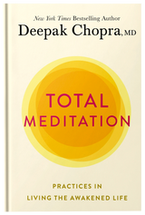 Cover of the Total Meditation ebook by Fireflies, featuring calming design elements and the title prominently displayed.