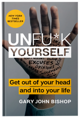 Cover image of the Fireflies Unfuck Yourself ebook featuring bold typography and a vibrant background.